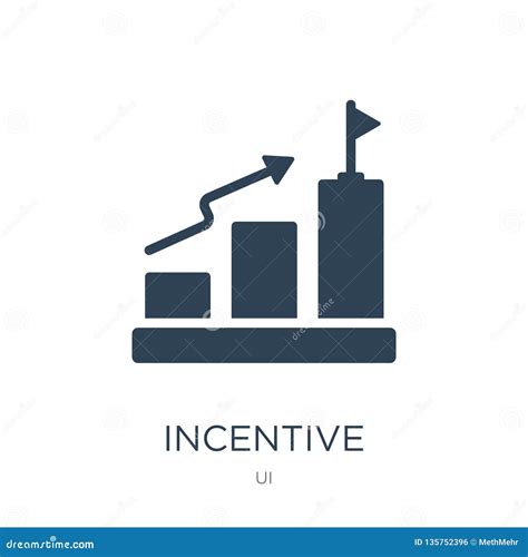 incentive icon vector sign  symbol isolated  white background