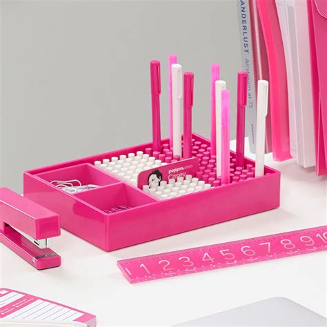Pink Office Desk Supplies Pink Office Supplies Pink Office Cute