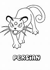 Pokemon Coloring Pages Persian Print Color Printable Kids Pichu Sheets Hellokids Colouring Funchap Drawing Book Unique Coloriage Cute Medium Getcolorings sketch template