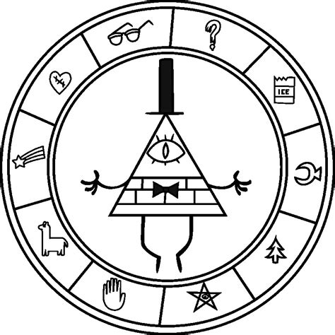 gravity falls coloring pages  getdrawings