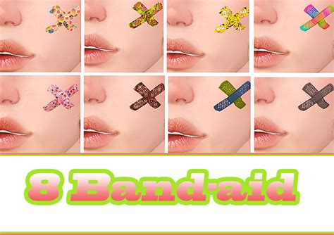 sims  blog clothing  band aid accessories  simaniacos