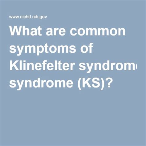 19 Best Klinefelters Syndrome Images On Pinterest Genetic Disorder