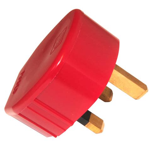 mk red  amp  pin fused tough plug top red installation materials  equipment