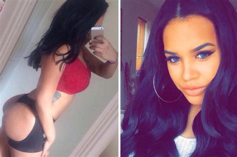 look at her butt lateysha grace exposed in naughty snap daily star