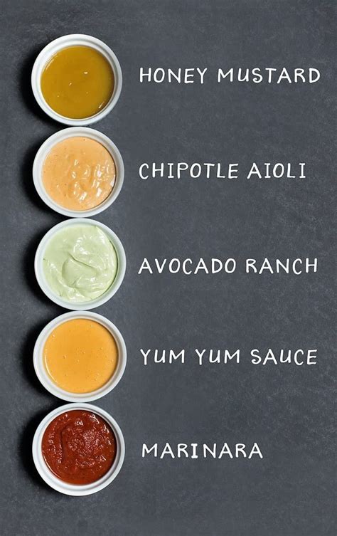 5 easy dipping sauce recipes in 5 minutes