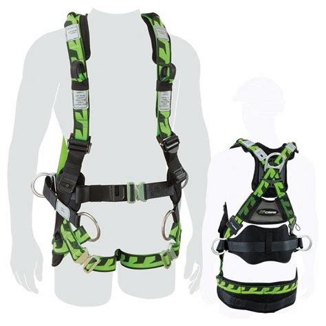ml miller aircore tower worker harness  soft loops