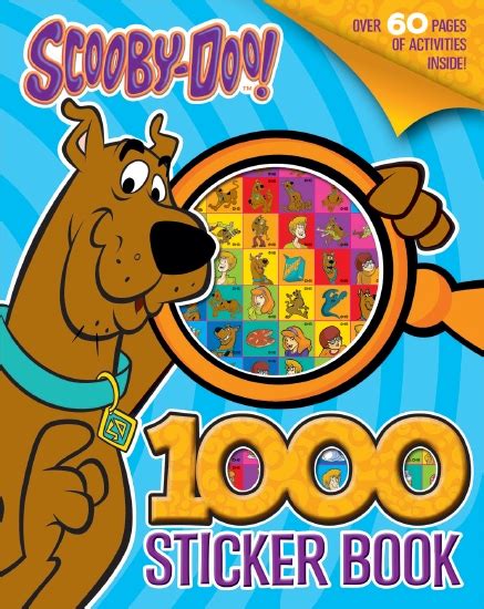the store scooby doo 1000 sticker book the store