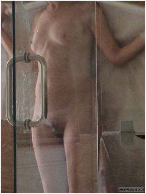 chubby small tits shower mature sex