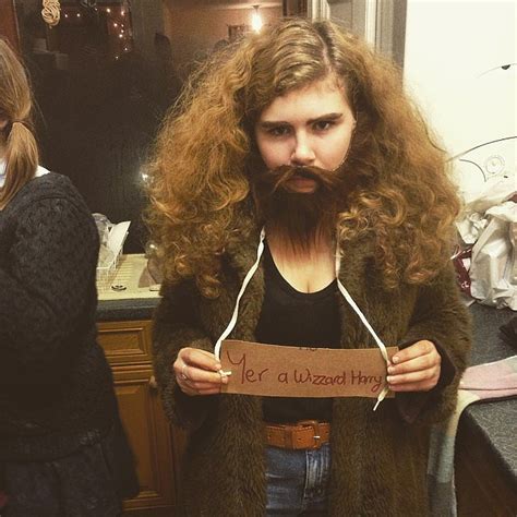 Rubeus Hagrid 66 Diy Harry Potter Halloween Costumes For The Wizards