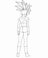 Caulifla Kefura Lineart sketch template