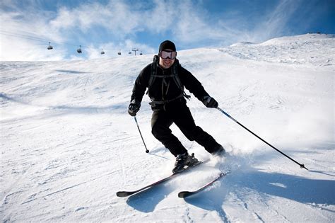 skifahren die freude des winters