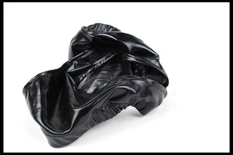 Faux Leather Latex Male Female Masturbation Underwear