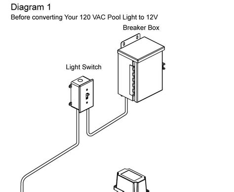 wiring diagram  pool light  progress
