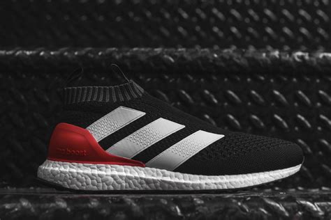 adidas ace  pure control ultra boost releasing  black white red eu kicks sneaker