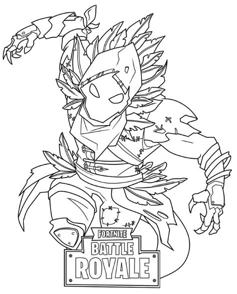 fortnite christmas skins coloring pages