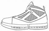 Air Jordans Coloring Jordan Drawing Shoe Lebron Template Dibujo Sneaker Shoes Zapatillas Nike Templates Adult Michael Drawings Pages Getdrawings Dimension sketch template
