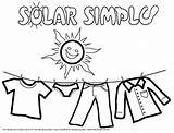 Energy Solar Coloring Pages Colouring Power Color Book Getcolorings Sheets Types Simplu Template sketch template