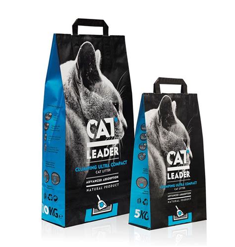 cat leader pet food packaging food animals food packaging design