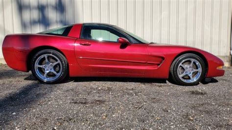 fs  sale  magnetic red  auto  miles corvetteforum