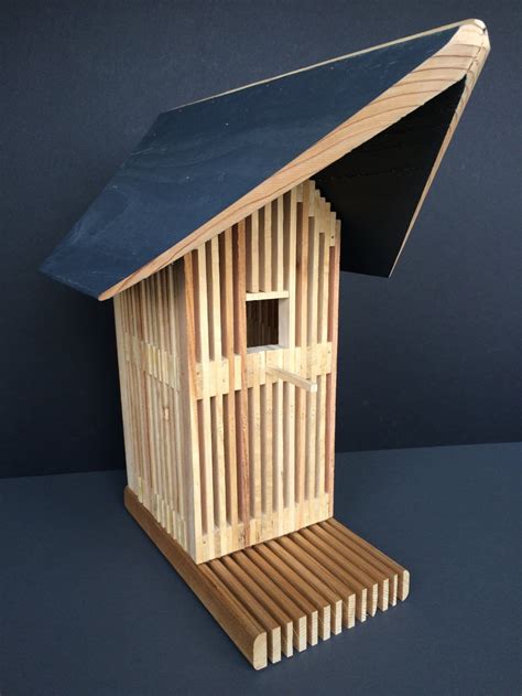 unique birdhouse modern bird house outdoor birdhouses cedar bird home unique bird houses