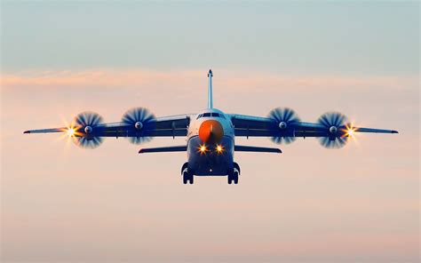 antonov    engine transport aircraft photo wallpaper