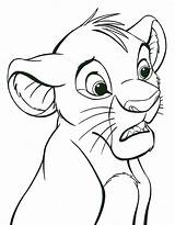 Disney Characters Walt Coloring Pages Lion Simba King Drawing Drawings Cartoon Line Kids Baby Draw Printable Sketch Print Colouring Getdrawings sketch template