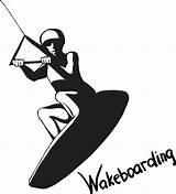 Wakeboarding Clip Vector Wakeboarder Illustrations Similar sketch template