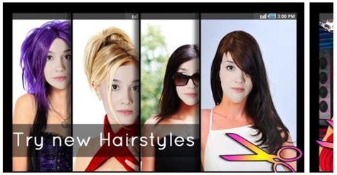 hair styling apps  android