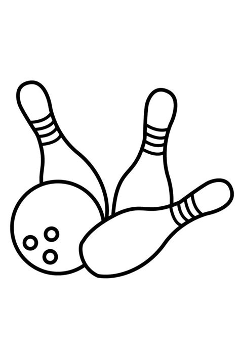 bowling pin coloring page   gambrco