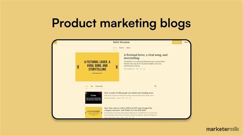 product marketing blogs    read   marketer milk
