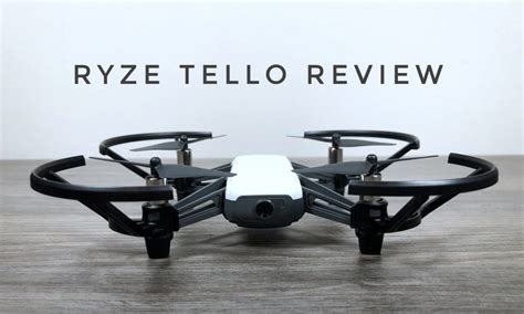 ryze tello drone full review setup  test flight air photography gopro drones