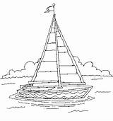 Sailboat Boote Barche Malvorlage Vela Navi Bojanka Camac Ausmalen Segelboot Transportmittel Nave Escolha Kategorien sketch template