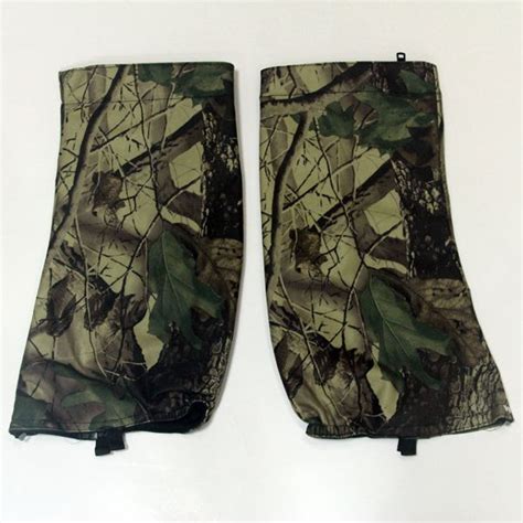 camouflage soft  quiet hunting leg gaiters   smell  protect leg  feet