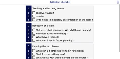 reflective teacher  complete guide  reflection