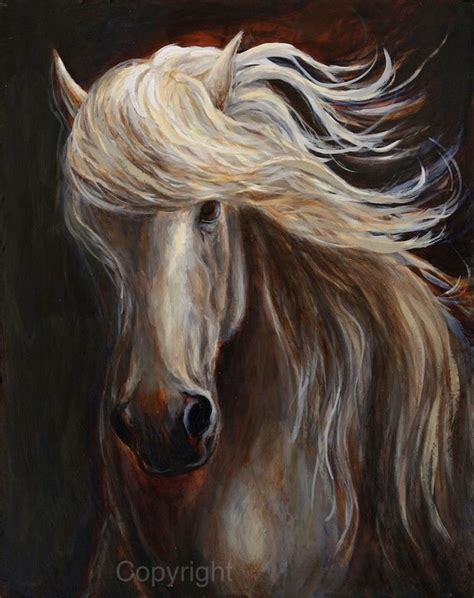 original horse painting horse artinto   ferrarofineart