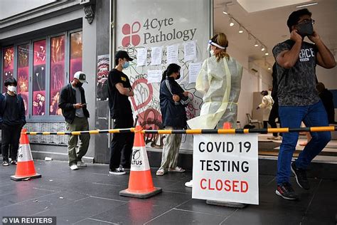 outrage as thousands who queued for hours to get a pcr test are hit