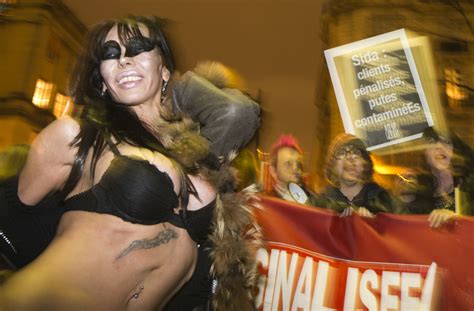 Photos Parisian Prostitutes Protest Sex Fines Vocativ