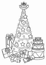Coloring Coloriage Noel Sapin Pages Hugolescargot Christmas Tree Sur Noël Dinokids Enregistrée Printable Avec Est Mom Depuis Des sketch template