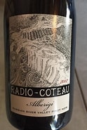 Image result for Radio Coteau Pinot Noir Alberigi. Size: 124 x 185. Source: www.cellartracker.com