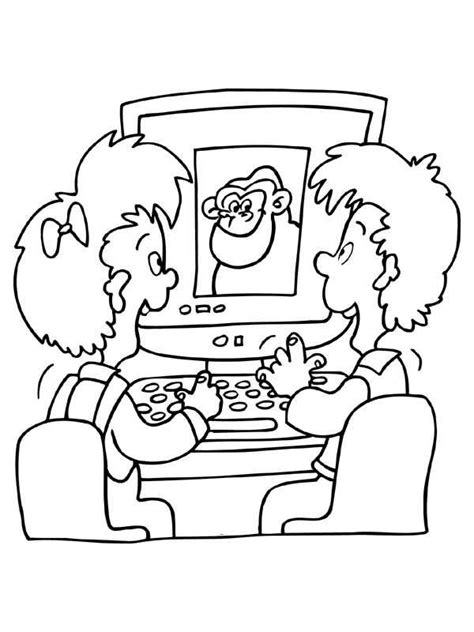 computer coloring pages printable  coloringfoldercom coloring