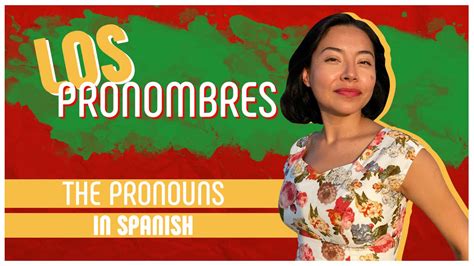 Personal Pronouns In Spanish Spring Languages