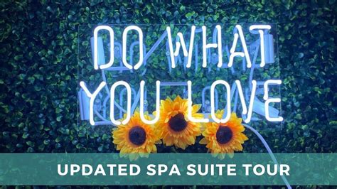 updated spa salon suite  youtube