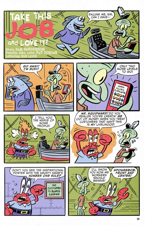 spongebob comics 65 read spongebob comics issue 65 online full page