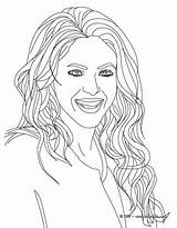 Shakira Hellokids Colorir Malbuch Imprimir Kleurplaten Penciling Ausmalbilder sketch template