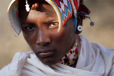 kenya samburu warrior moran portrait of a samburu