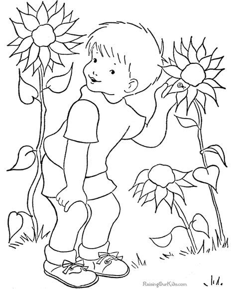 sunflower coloring sheet sunflower coloring pages colorful drawings