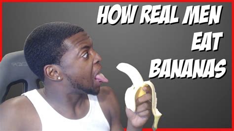 how to eat a banana youtube