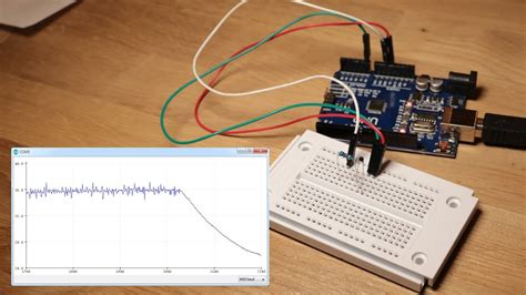 arduino temperatur analog messen mit einem ntc widerstand ueber spannungsteiler youtube