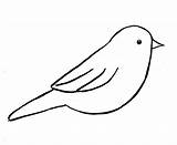 Bird Outline Coloring Pages Simple Drawing Template Chickadee Easy Silhouette Drawings Printable Color Clipart Getdrawings Kids Seagull Result Print Sheets sketch template