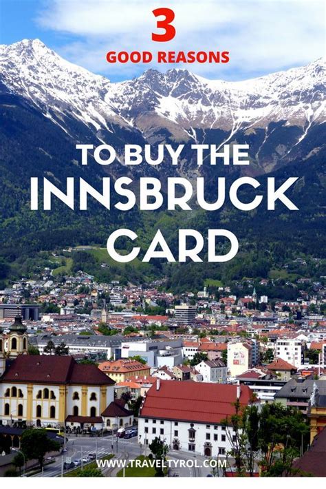 buying  innsbruck card      ways  fully explore  capital  tyrol